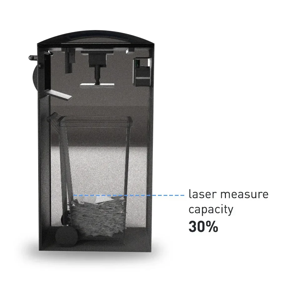 Solar Panel Equipped Smart Trash Compactors 4