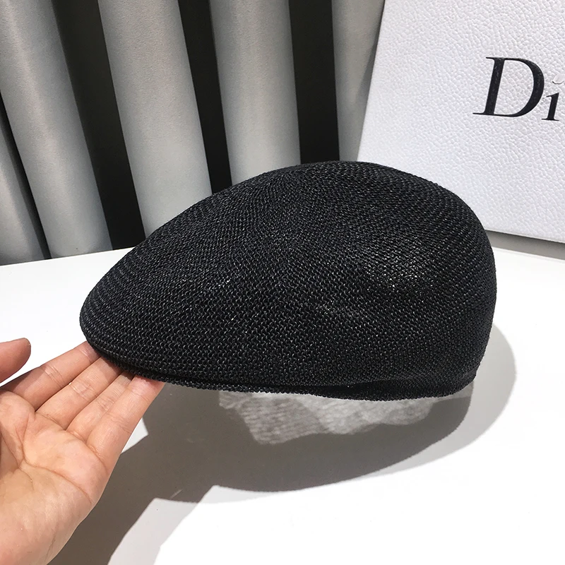 الصيف رقيقة شبكة إلى الأمام قبعة جديدة عادية البري...