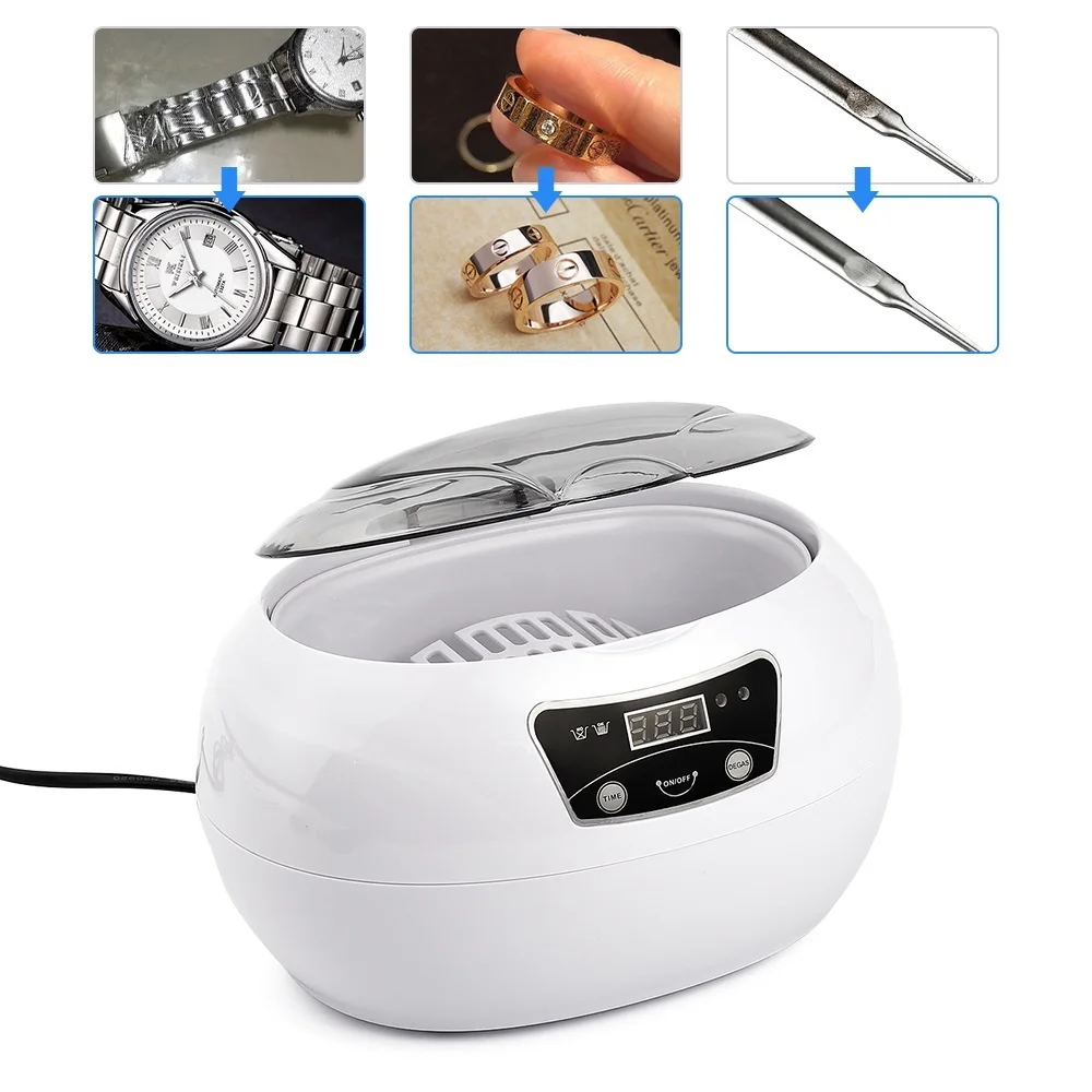 Manicure Tools Ultrasonic Cleansing Bacteria Cleaner Case Nails Disinfection Sterilizer Machine Anti Corrosion Sterilizer Box