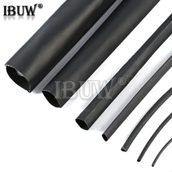 Black Heat Shrinkable Insulation Sleeve - 5 Meter Pack, Multiple Diameters - 5mm