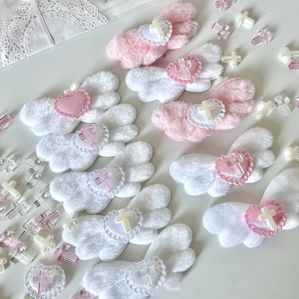 10PCS 3D Cute Resin Charm Photocard Holder Material Cross Bead Packaging DIY Photo Card Holder Decor Jewelry Accessories 4