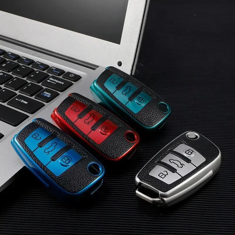 Premium Car Folding Key Cover Case