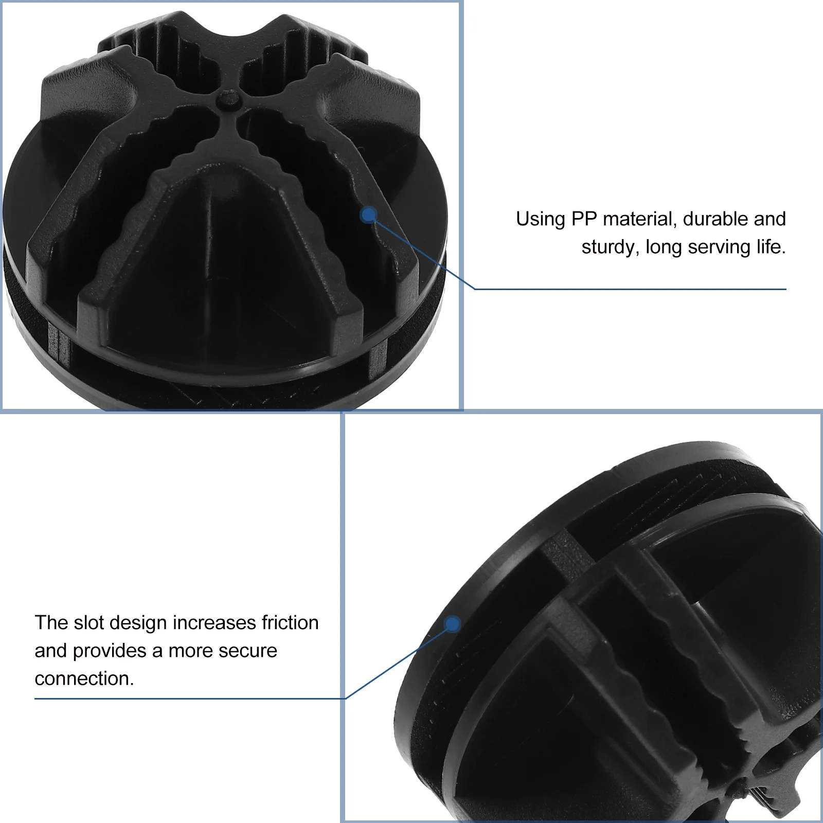 20 Stuks Combinatie Kast Gesp Draad Kubus Connectoren Pp Kast Gespen Clips Organizer Planken Maken Gereedschap Plastic