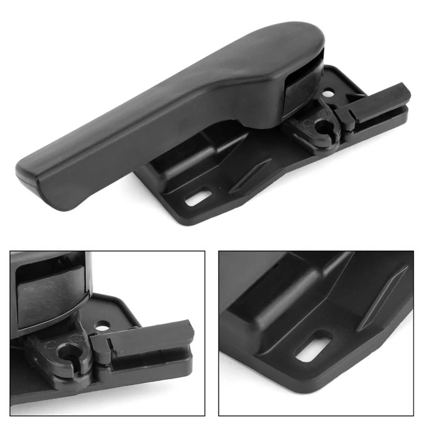 Nuovo Lhd Hood Releaselever Grip Handle & Holder Kit Nero Grigio Beige Per Golf Bora Polo Mk4 Beetle 1 J1 823 533 C 1 J1 823 633 A