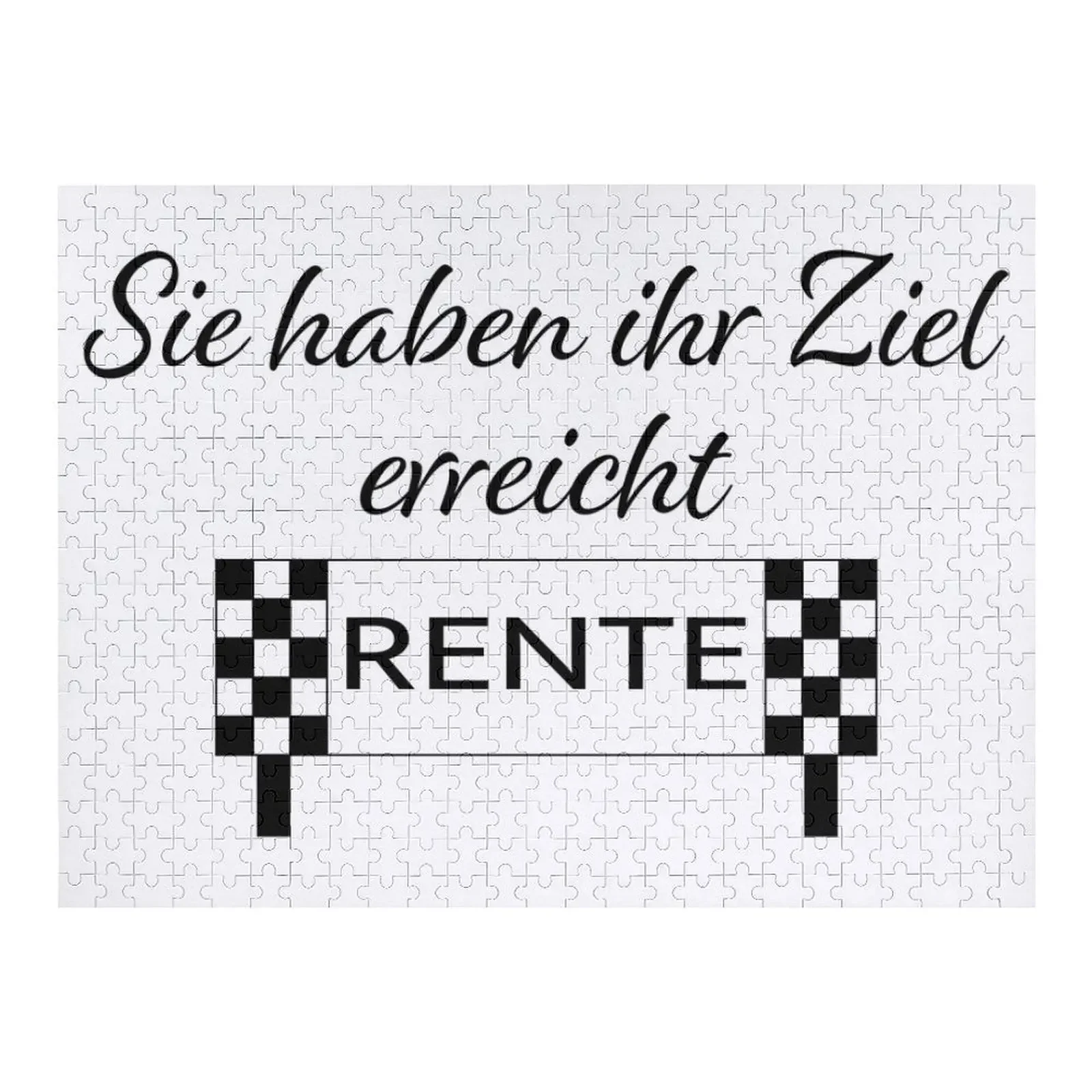 Sie haben ihr Ziel erreicht RENTE Jigsaw Puzzle With Personalized Photo Wood Photo Personalized Toddler Toys Puzzle laagste rente