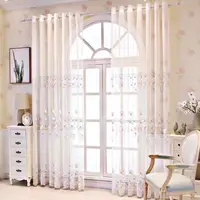 1PC Colorful Ginkgo Blossoms Hot Selling Small American Transparent Grid Embroidered Window Screen New Style 2