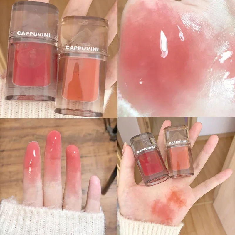 Ice Mountain Lip Gloss Crystal Jelly Lip Glaze Transparent Glass Oil Liquid Lipstick Lips Cosmetics