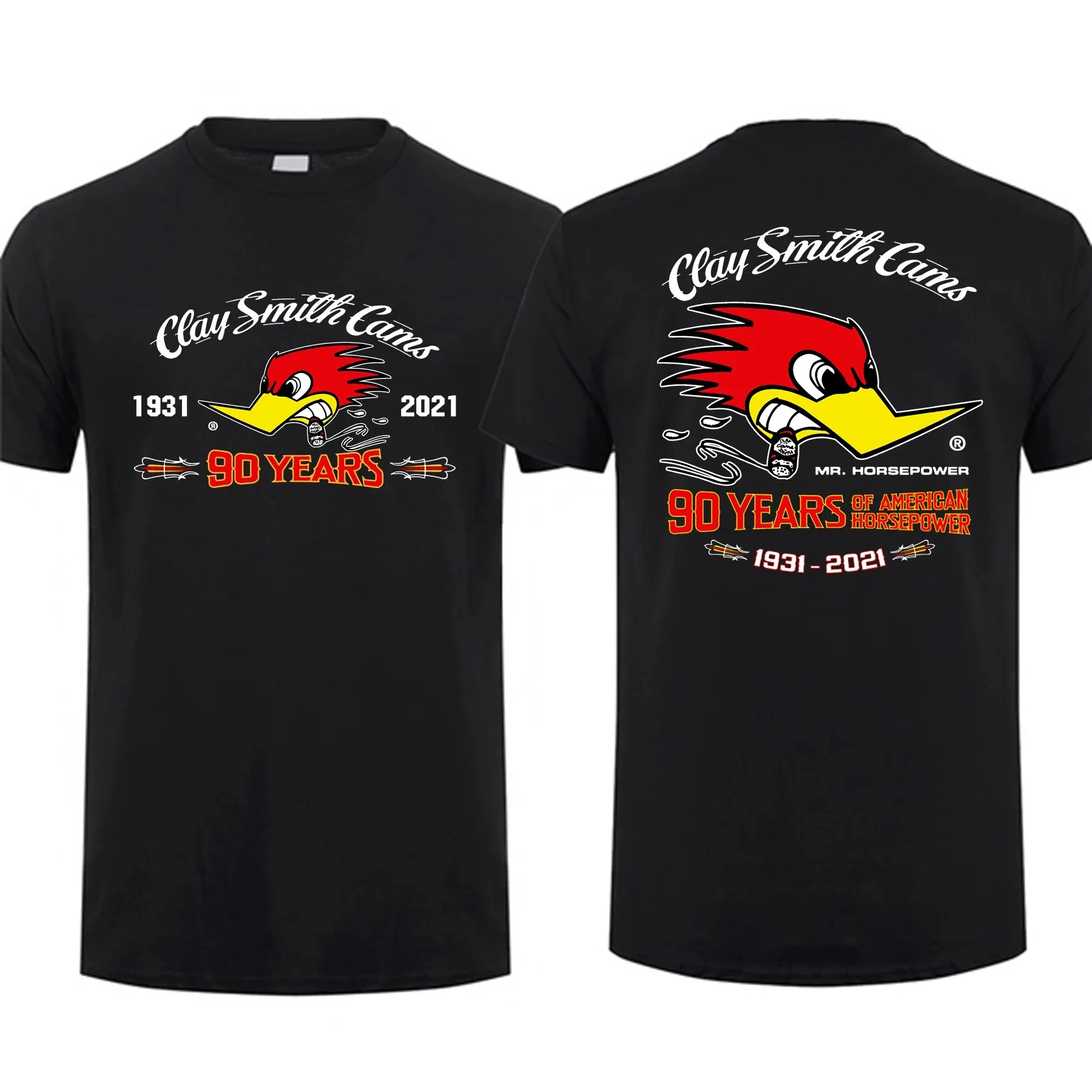 Men T Shirt Clay Smith Cams 90th Anniversary Graphic Sports Tops