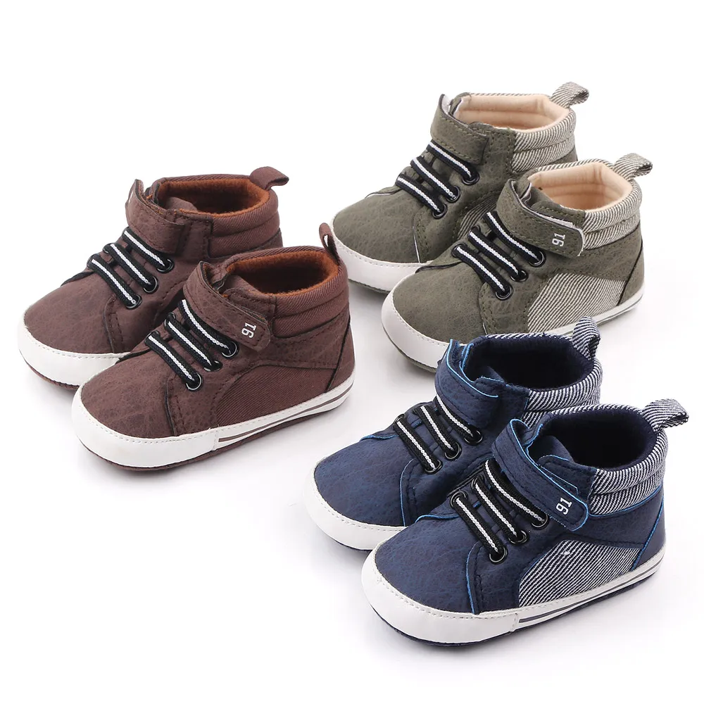 Baby Sneaker Causal Shoes High Quality Soft and Warm Anti-slip for Spring and Autumn 0-18 Months Newborn First Step Baby Shoes 3