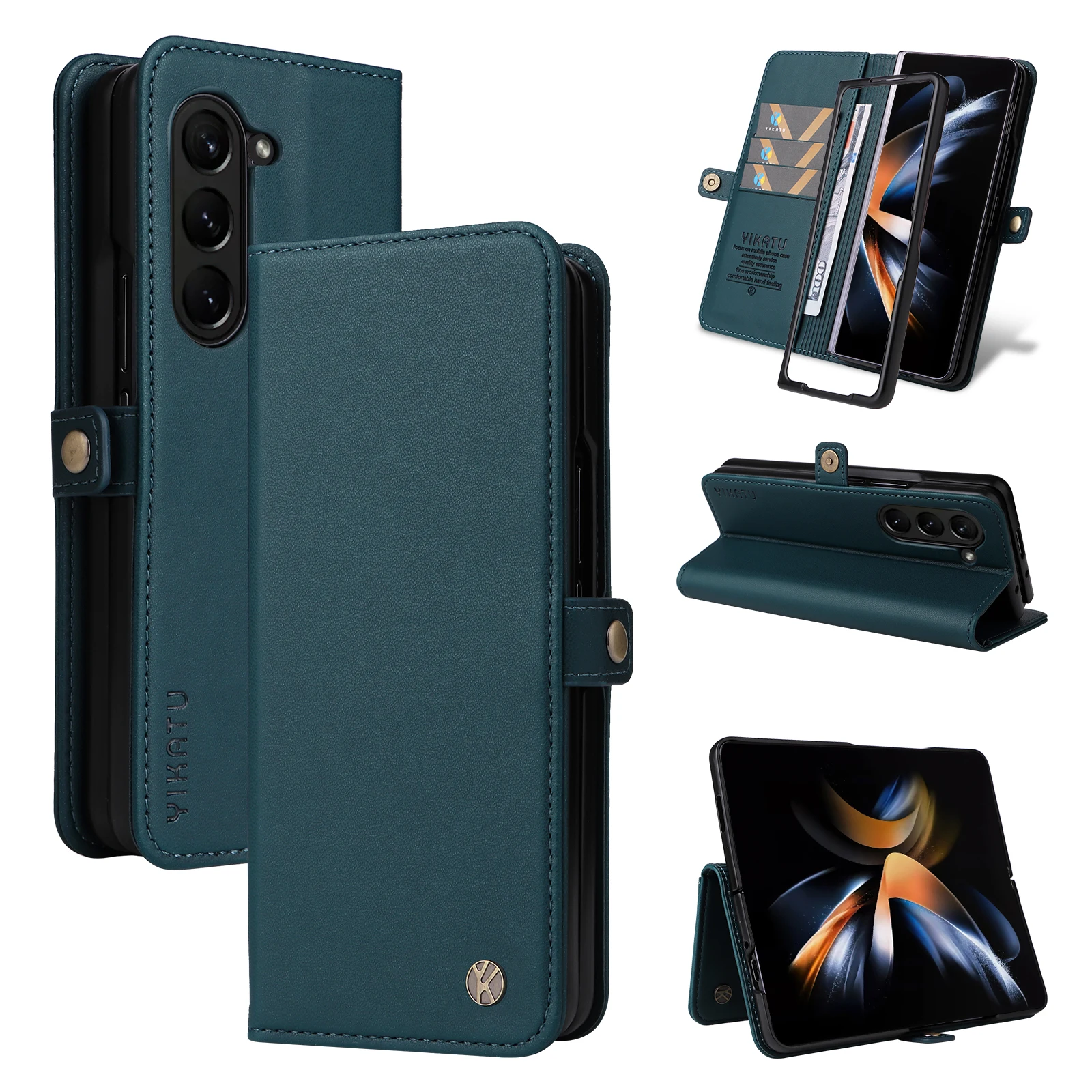 Magnetic Wallet Flip Case | Ultra Slim Design Premium Luxury Case