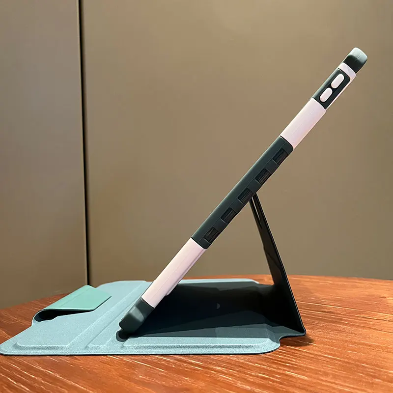 Estojo com Rotação 360 para Ipad Pro 11 12 10 ar Mini com Porta-lápis - Imagem 3