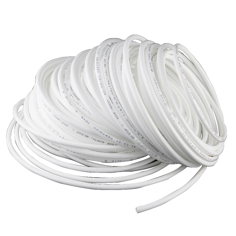 1 Meter RO Water 1/4  3/8  Inch OD PE Hose Tubing White Flexible Pipe Tube For Reverse Osmosis Aquarium Filter System images - 6