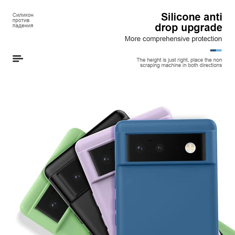 Luxury Upgraded Liquid Silicone Shockproof Phone Case - Soft Back Cover