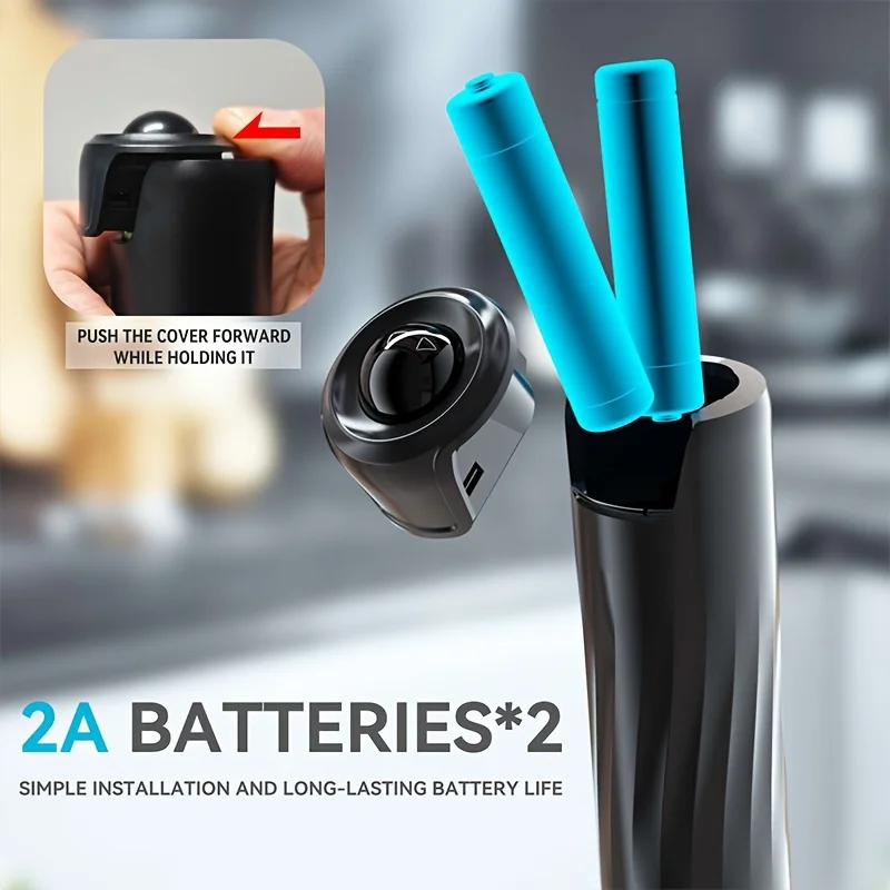 Electric Milk Frother New Stainless Steel Coffee Cream Electric Milk Frother Egg Beater Portable Blender 5