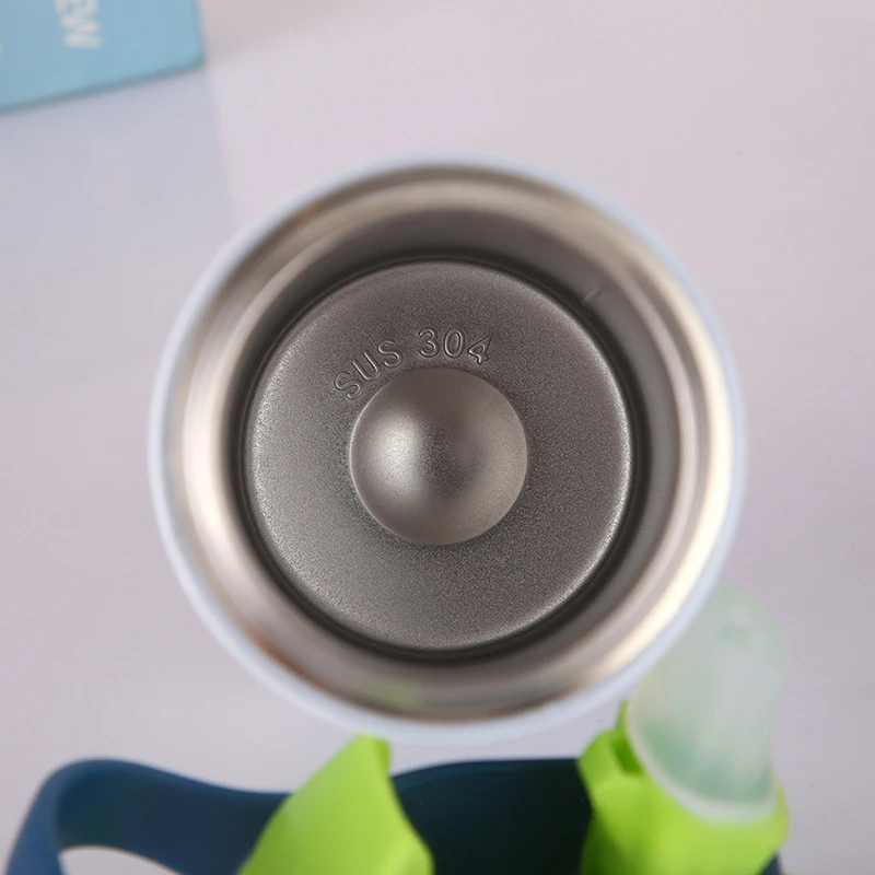 Thermo-Sublimation Stainless Steel Kids Water Bottle Flip Top Mug with Straw 12 / 20 oz