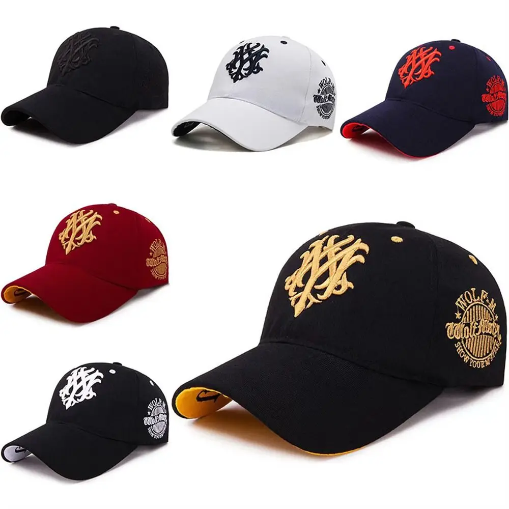 

Adjustable Totem Baseball Cap Fashion Trucker Hat Embroidered Snapback Cap Flame Cotton Sun Shading Hats Dad Hats