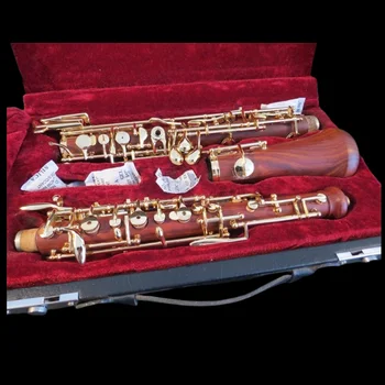 Rosewood concert professional semiautomatic oboe C key full conservatory
