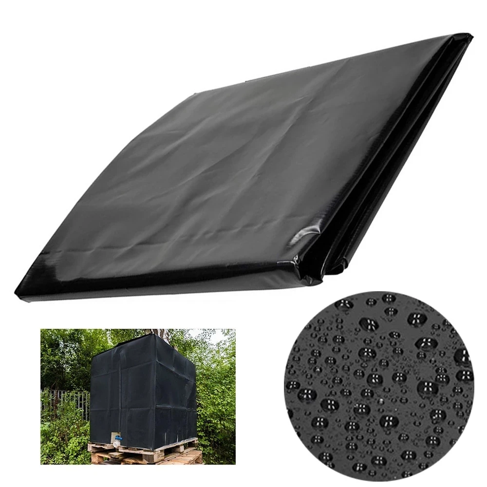 Water Tank Cover 210D Oxford Cloth UV Protection rainwater tank garden box IBC container