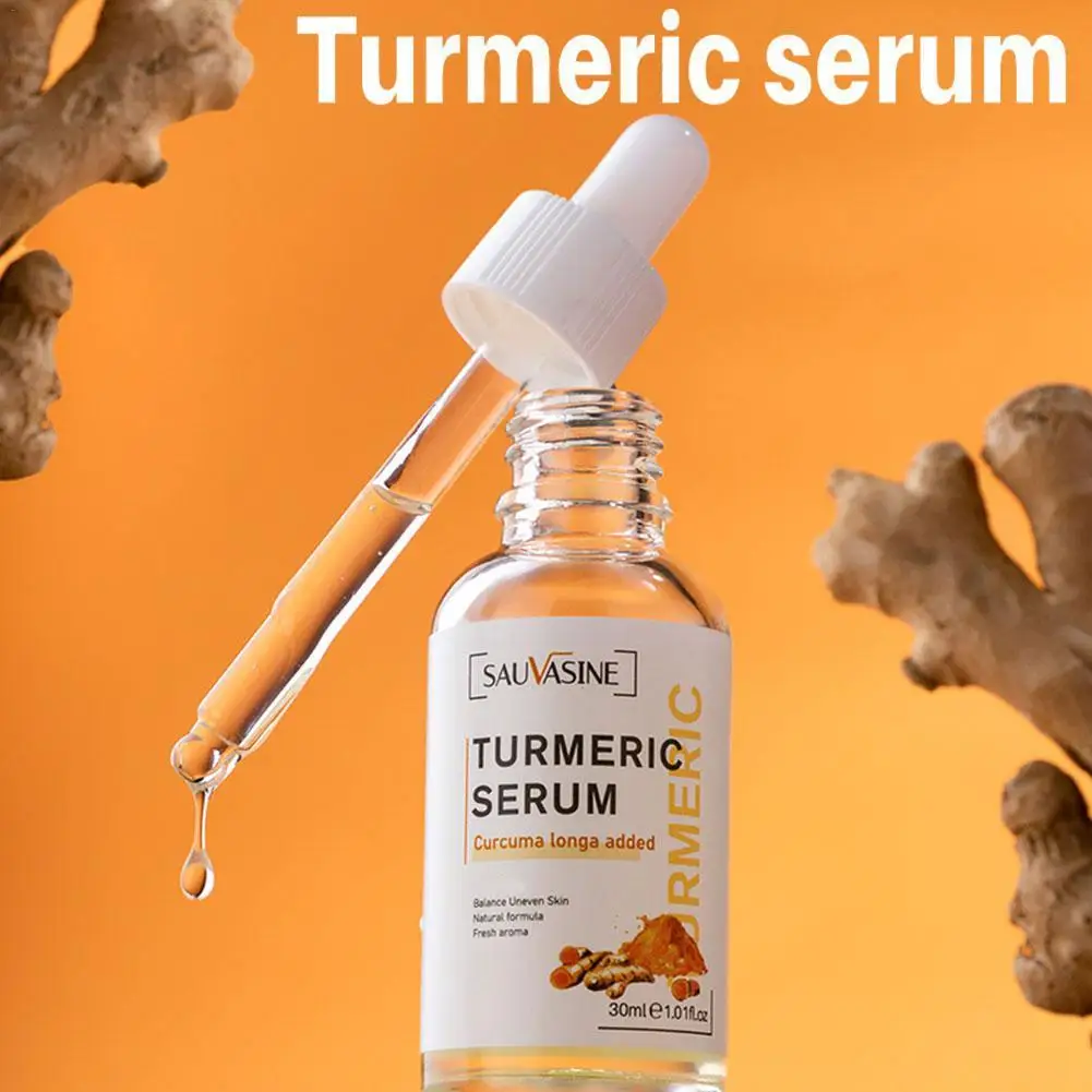 

Turmeric Essence Face Serum Nourish Moisturizing Smooth Skin Reducing Fine Lines Turmeric Face Body Care Oil Cosmetics Skin Care