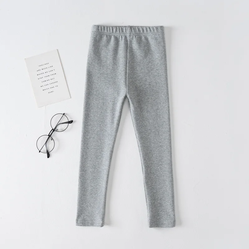 Girls' Leggings Spring And Autumn Style 95 Cotton Female Baby Elastic Pants Children's Slim outer Wear Pants - Image 4