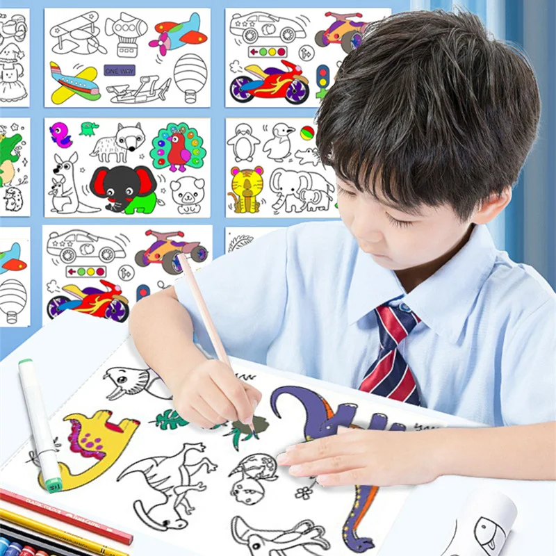 3M Graffiti Scroll for Children Drawing Roll Montessori Color