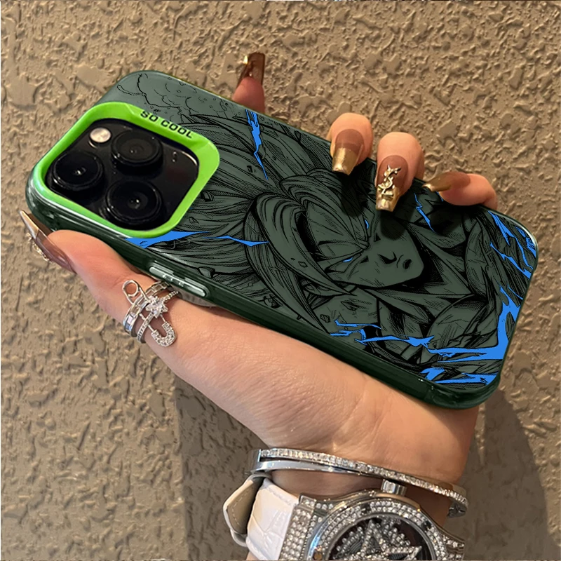 Minimalist Goku Vegeta Phone Case