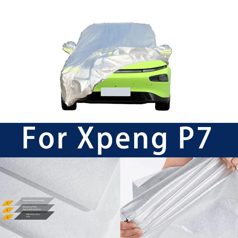 

Full car hood dust-proof outdoor indoor UV protection sun protection and scratch resistance For Xpeng P7 Sun visor
