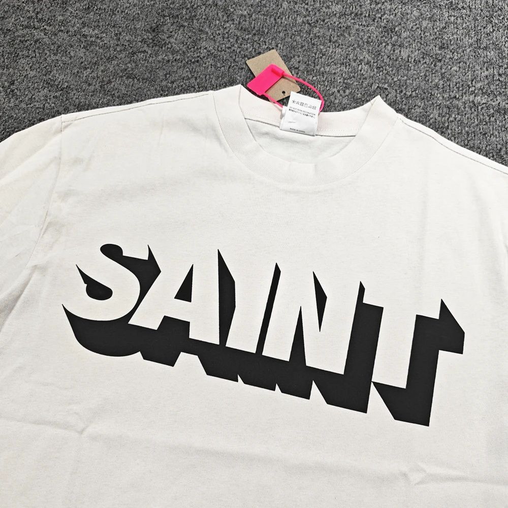 Yao Mode Saint OF Michael 25SS Hohe Qualität Retro Streetwear High Street Y2k Cleanfit Casual Lose Tops T Shirt Für Männer – Detail 11