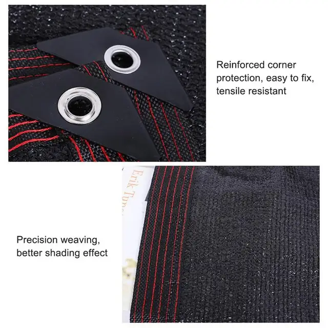 95 Uv Védelem Vízálló Szürke Négyzet Alakú Téglalap Vitorla Kültéri Kert - Image 3