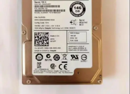 For 61XPF ST9146853SS 061XPF 146G SAS 15K 2 5 R710 R910 server hard drive
