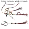 Wireless Light Group with 2.4G Module LED Lamp for Tamiya 1/14 RC Truck Scania 770s Actros Volvo f16 Tractor Trailer LESU Parts 2