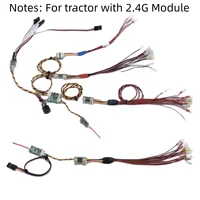 Wireless Light Group with 2.4G Module LED Lamp for Tamiya 1/14 RC Truck Scania 770s Actros Volvo f16 Tractor Trailer LESU Parts 2
