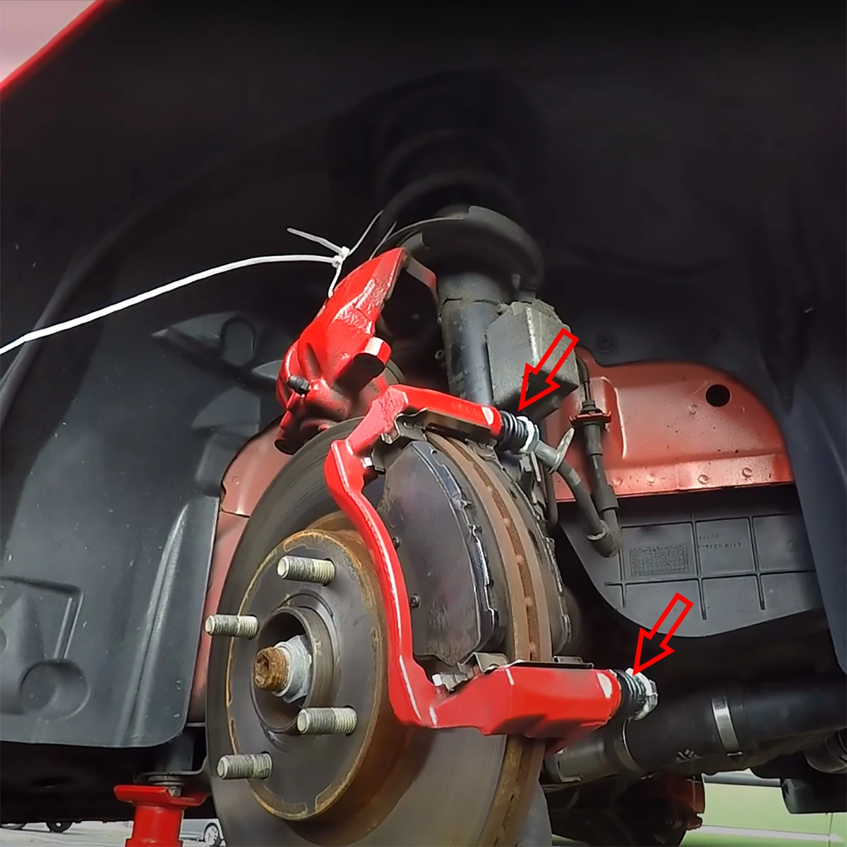2 Kits De Pernos Guía Para Pinzas De Freno Delanteras O Traseras, Para Mazda 5, Marca Frentech