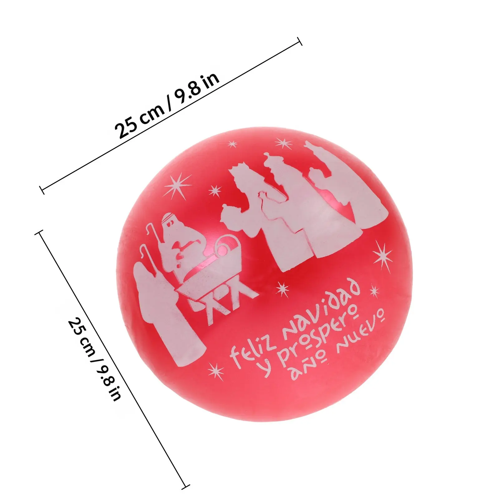 3Pcs 두꺼운 PVC 풍선 공 어린이를위한 친환경 안전 탄성 높은 반발력 성인 운동 해변 피크닉 여행 재미