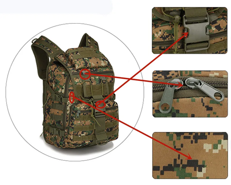 2025 New Waterproof Tactical Backpack - Image 7