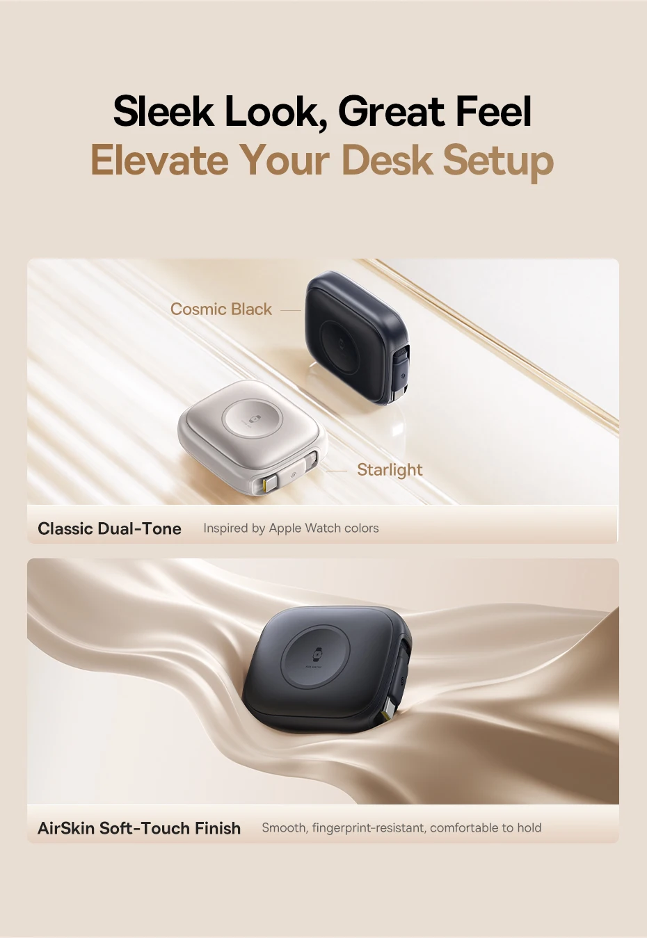 Baseus 100W Retractable USB-C Cable with Apple Watch Charger