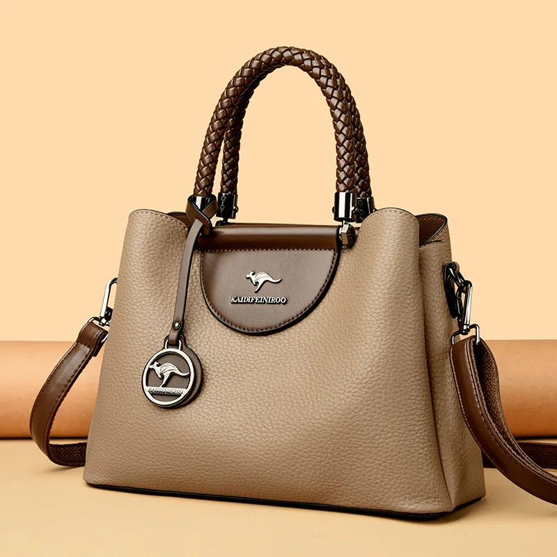 حقيبة كتف جلد PU يومية