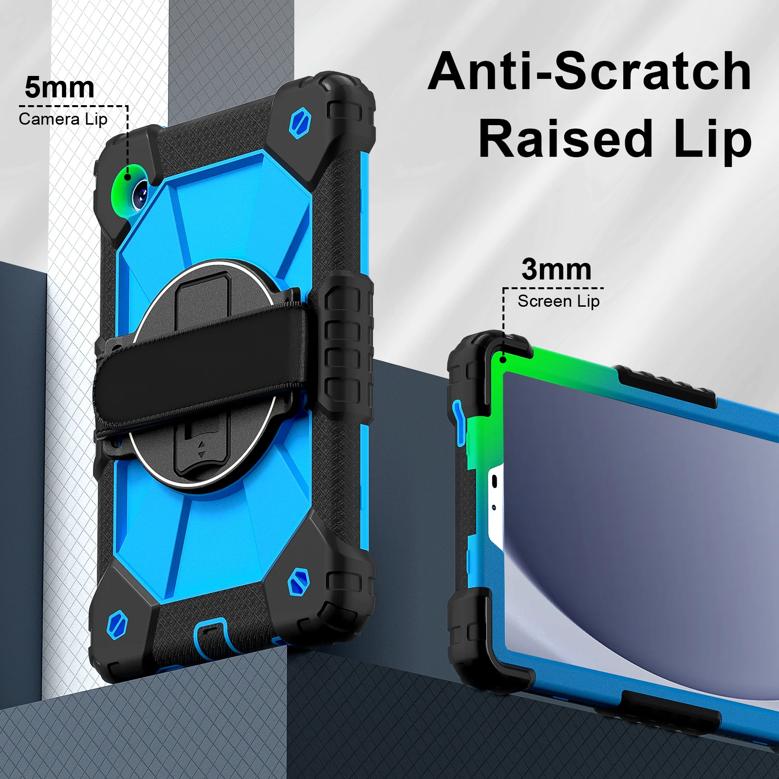 Rotatable Heavy Duty Armor Stand Cover with Shoulder Strap