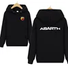 Youth Men's Abarth Scorpion Logo Men Hoodie Wool Warm Sweatshirt Men's Breathable Pullover Hoodie 1