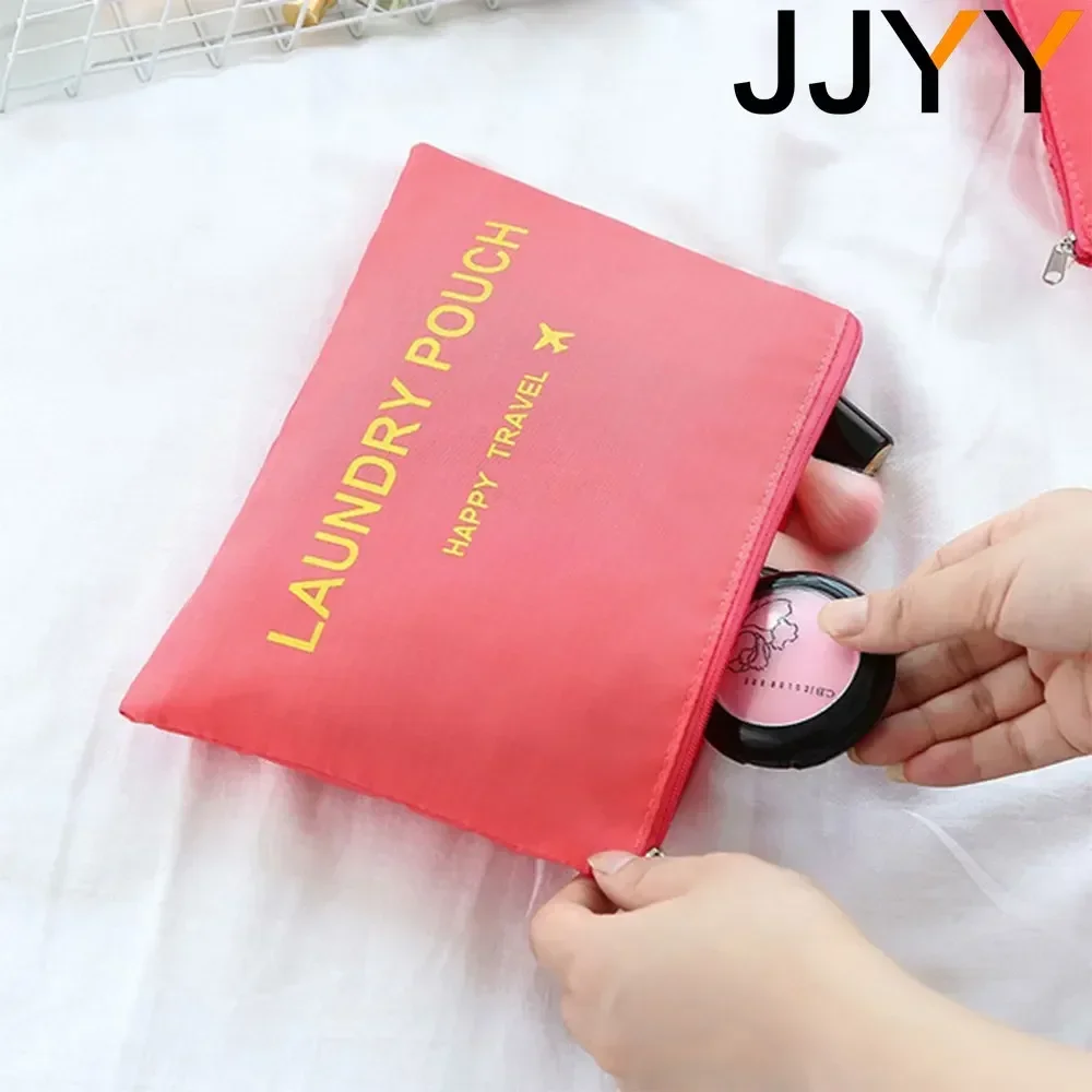 1Set/6Pcs Travel Storage Bag Set for Clothes Tidy Organizer Luggage Pouch Suitcase Handbag Closet Divider Drawer Organizador 4