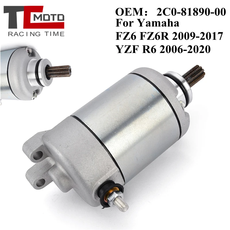 

Motorcycles Starter Motor For Yamaha FZ6 YZF R6 FZ6R XJ6FA XJ6F XJ6SA XJ6N XJ6-N YZF-R6 YZFR6 2C0-81890-00 Starter Accessories