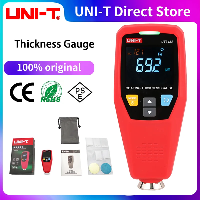Automotive Paint Film Thickness Tester Unit Paint Thickness Gauge
