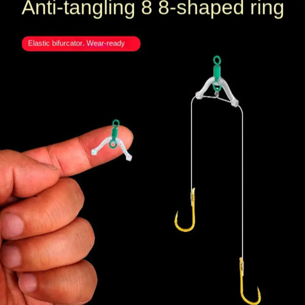double fishing hook splitter Hookset Rig Rite Angler V1 point technology Needle point 2X extra heavy wire Open shank hook eye Forged Saltwater hook Nor. Decoy V-F52 Double Hook -