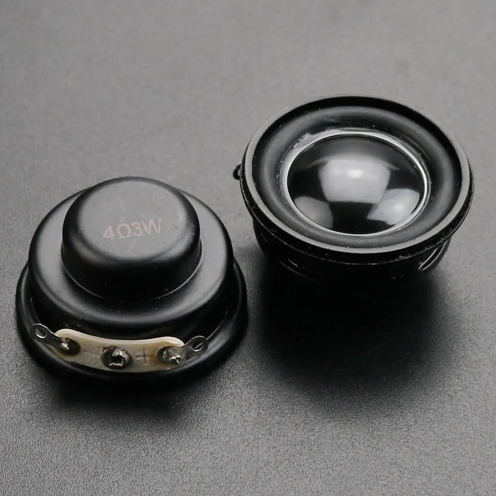 100 teile/los 4cm Lautsprecher horn 4r 3w Durchmesser Mini-Verstärker Gummi dichtung Lautsprecher Lautsprecher Mini Pot Bottom Lautsprecher 31mm – Detail 2
