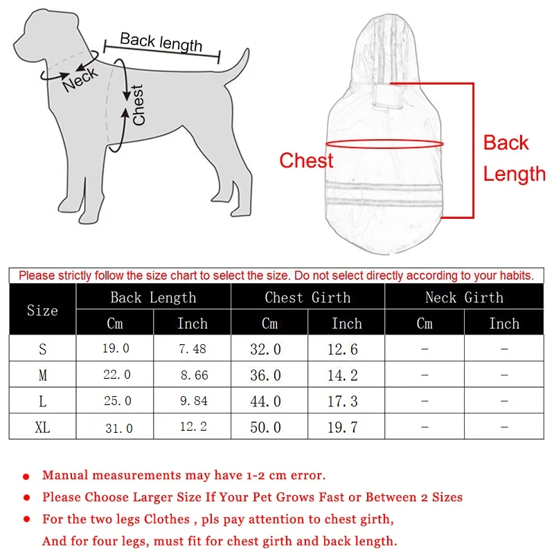 Summer Outdoor Puppy Pet Rain Coat S-XL Hoody Waterproof Jackets PU Raincoat for Dogs Cats Apparel Clothes Wholesale - Image 2