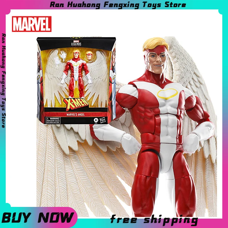 

Marvel Original Legends Angel Action Figure The X-men Archangel Figurine 1/12 Retro Collectible Model Toy Gift