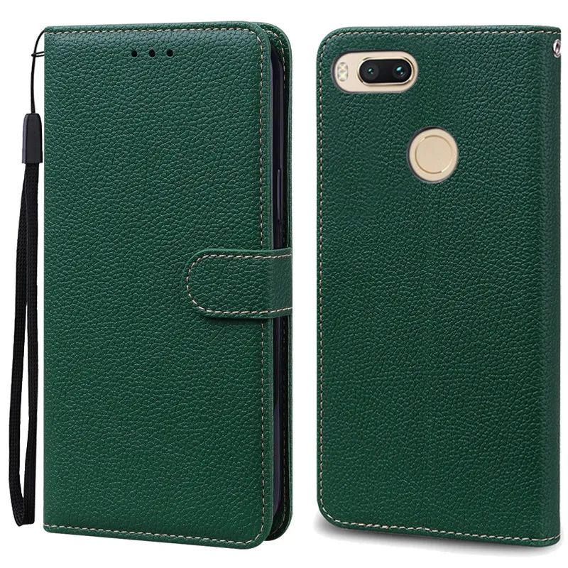 Leather Wallet Flip Case - Elegant Protective Cover with Bumper Coque and Storage Pockets