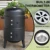 Vertical Charcoal Smoker with Built-in Thermometer Round BBQ Grill 2 Access Doors for Parties Camping Outdoor Cooking 5