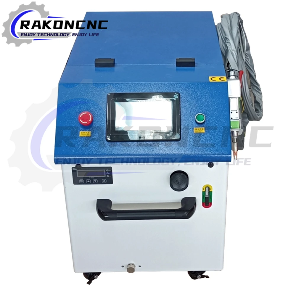 Jinan Rakoncnc 1KW 1.5W 2KW 3 In 1 Functions Laser Welding Cleaning Cutting Machine Handheld Laser Cutter