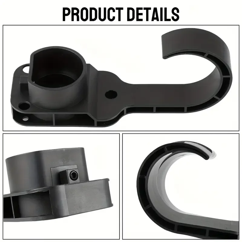 Wall Mount Bracket For Electric Car Charging EV Charger Cable Holder Universal Gun Head Socket For Type 2 Connector EU Plug
